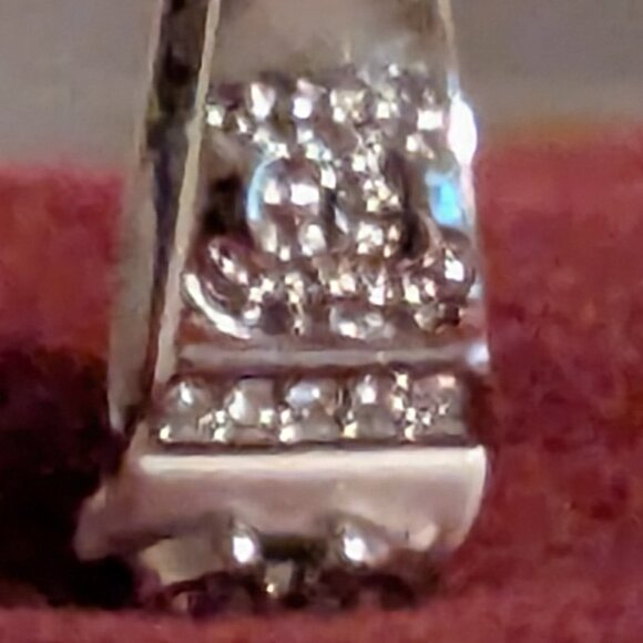 VTG Chanel Marcasite Rhinestone Ring - Picture 5 of 9